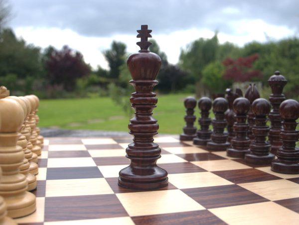 Utopian Dream in Bud Rosewood - 5.5 inches Chess Set - Image 8