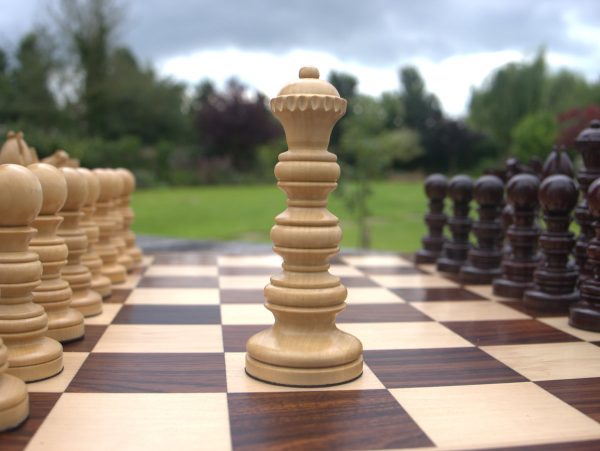Utopian Dream in Bud Rosewood - 5.5 inches Chess Set - Image 10