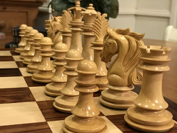 The Milan Chess Set in Ebony - Image 2