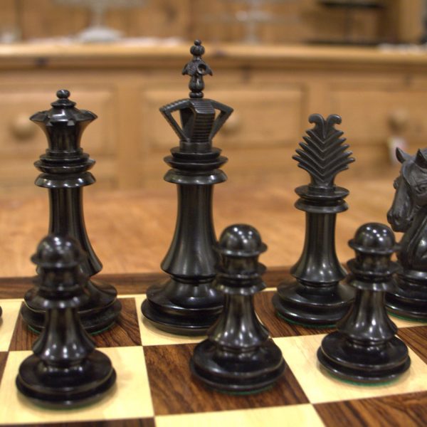 Point Dume Luxury Brass Chess Set