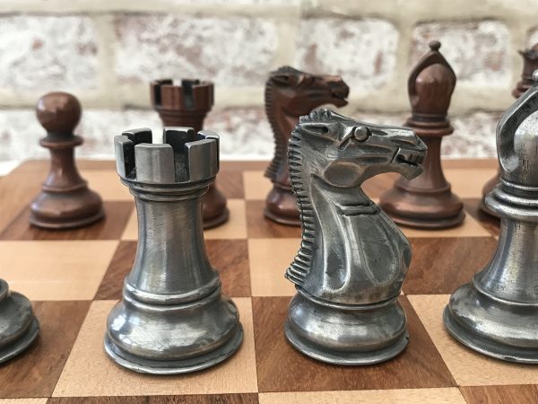 Berkeley Chess Ltd - The King Alfred - Triple Weighted Copper and Aluminium Finish