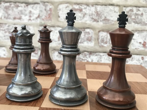Berkeley Chess Ltd - The King Alfred - Triple Weighted Copper and Aluminium Finish - Image 4