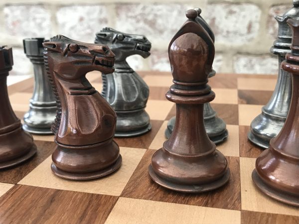 Berkeley Chess Ltd - The King Alfred - Triple Weighted Copper and Aluminium Finish - Image 7