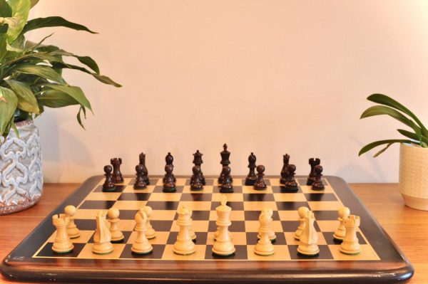 Margaret Anne Knight Staunton 3 inch King - Bud Rosewood Chess Pieces - Image 12