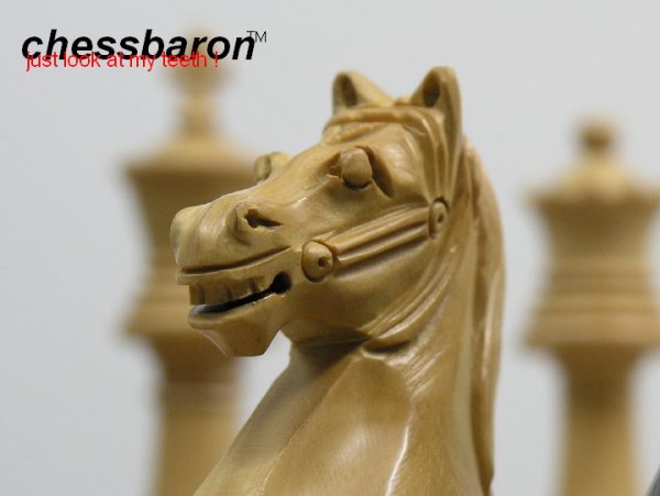 Majestic Staunton Triple Weighted in Ebony Chess Pieces