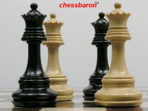 Majestic Staunton Triple Weighted in Ebony Chess Pieces - Image 10