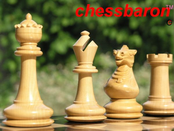 Staunton Alexander Bud Rosewood Staunton Chess Pieces - Image 11