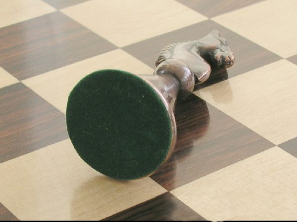 The Sebastian in Heavy Copper and Copper Finish Chess Set - Image 10