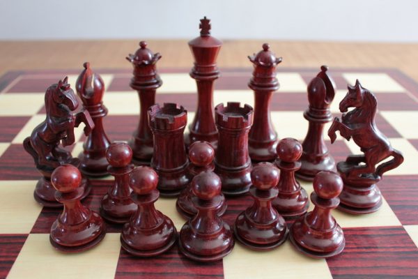 Alexander the Great in Bud Rosewood Chess Pieces - Image 8