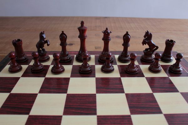 Alexander the Great in Bud Rosewood Chess Pieces - Image 10