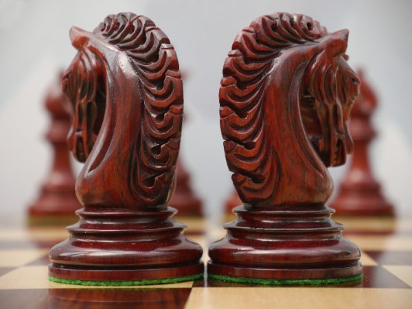 Limited Edition - The Ezekiel Chess Pieces in Bud Rosewood - Image 4