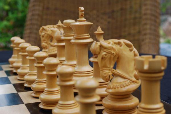 The Joust Set of in Ebony Chess Pieces - Image 6
