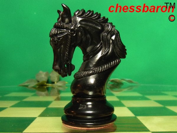 Limited Edition King Arthur in Ebony Chess Pieces - Image 10