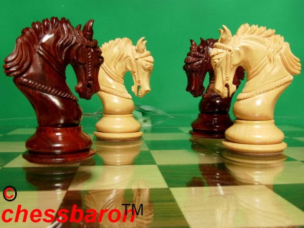 Limited Edition King Arthur in Bud Rosewood Chess Pieces - Image 7