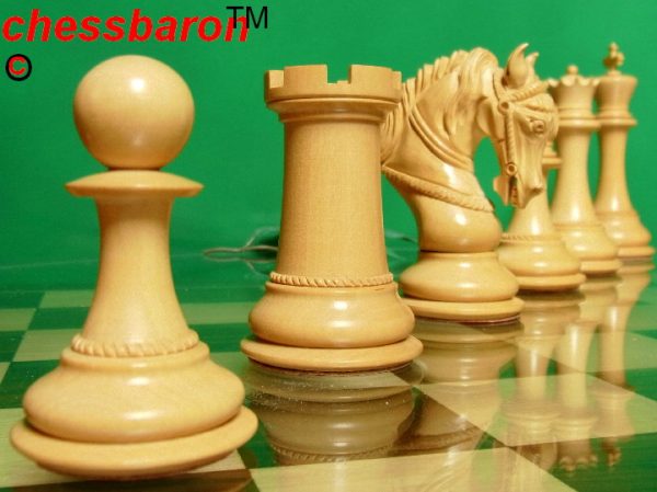 Limited Edition King Arthur in Bud Rosewood Chess Pieces - Image 10