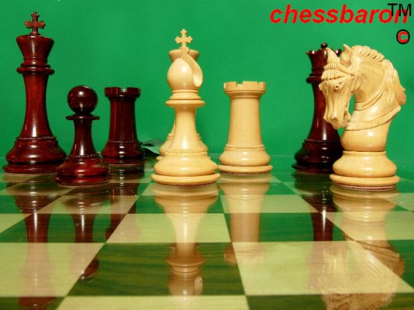 Limited Edition King Arthur in Bud Rosewood Chess Pieces - Image 11
