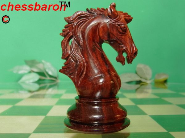 Limited Edition Sir Lancelot in Bud Rosewood Chess Pieces