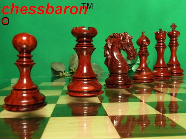 Limited Edition Sir Lancelot in Bud Rosewood Chess Pieces - Image 8
