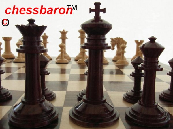 Limited Edition Mark Anthony in Bud Rosewood Chess Pieces - Image 3