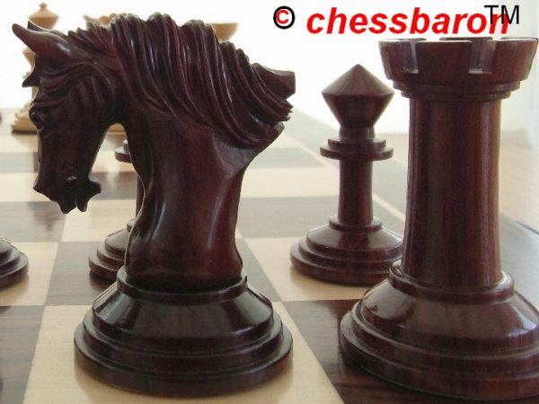 Limited Edition Mark Anthony in Bud Rosewood Chess Pieces - Image 5