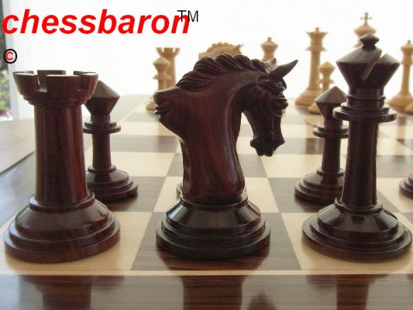 Limited Edition Mark Anthony in Bud Rosewood Chess Pieces - Image 9