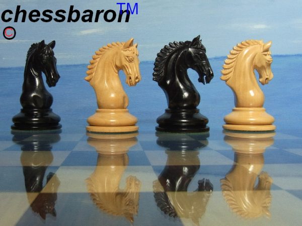 Limited Edition Gallant in Ebony Chess Pieces - Image 8