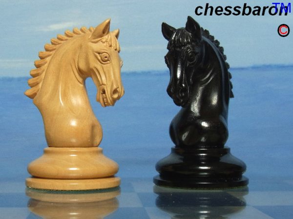 Limited Edition Gallant in Ebony Chess Pieces - Image 9