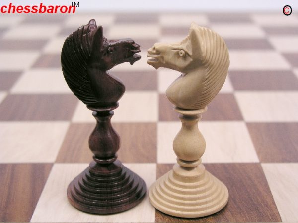 Reproduction Antique - John Calvert Chess Set Chess Pieces - Image 3