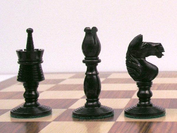 Reproduction Antique Camel Bone John Calvert Chess Set - Image 10