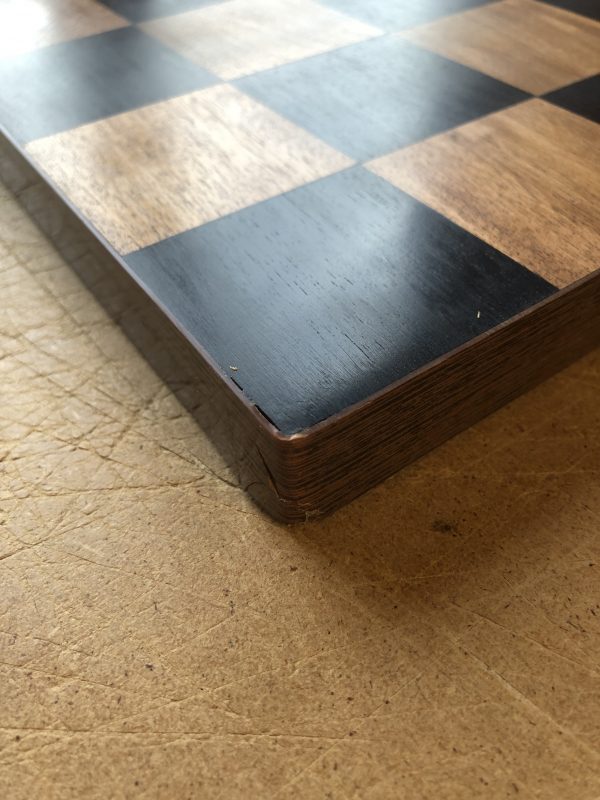 Ebony and Acacia Solid Chess Board 2" Sq - SECONDS - Image 7
