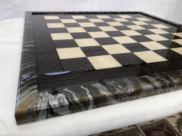 Large Italfama Maple and Briar Chess Board - Image 7