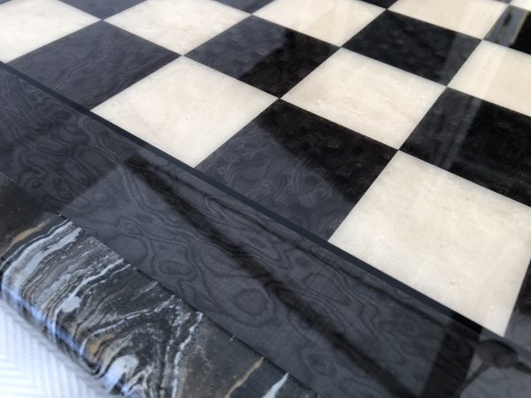 Large Italfama Maple and Briar Chess Board - Image 8