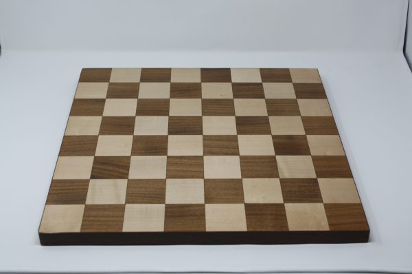 Acacia and Maple Solid Chess Board 2" Squares - Image 3