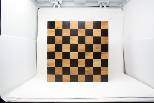 Ebony and Acacia Solid Chess Board 2" Sq - SECONDS - Image 6
