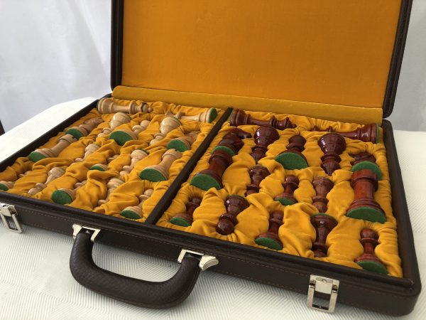 Middle Eastern Gloss Chess Set with Bespoke Case