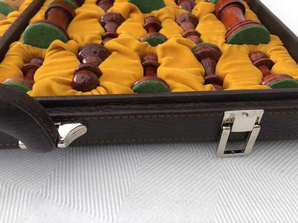 Middle Eastern Gloss Chess Set with Bespoke Case - Image 9