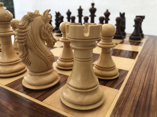 The Oxford - Bud Rosewood Triple Weight Chess Set - Image 20