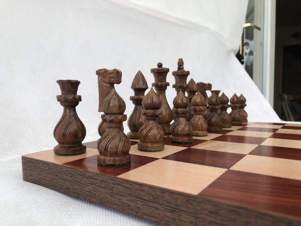 The Eastern Testament Chess Set - Double Weighted in Acacia - Image 10
