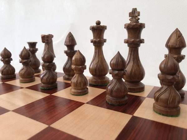 The Eastern Testament Chess Set - Double Weighted in Acacia - Image 5
