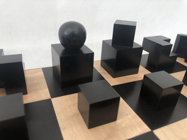 Bauhaus Ebonised Chess Set - Image 30