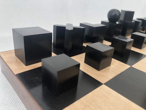 Bauhaus Ebonised Chess Set - Image 31