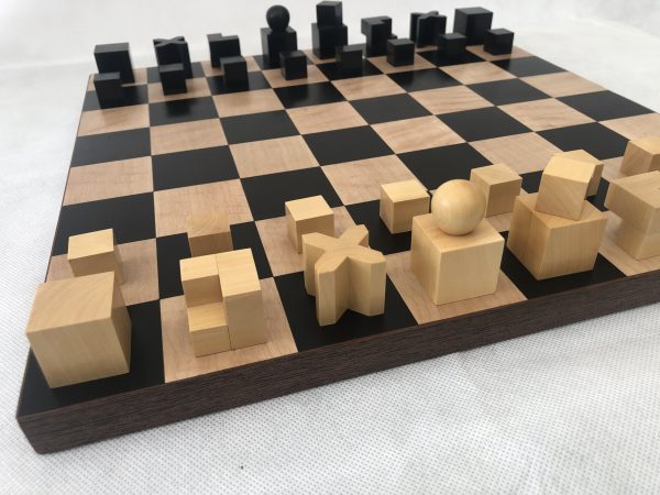 Bauhaus Ebonised Chess Set - Image 33