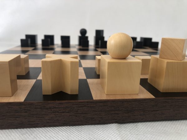 Bauhaus Ebonised Chess Set - Image 2