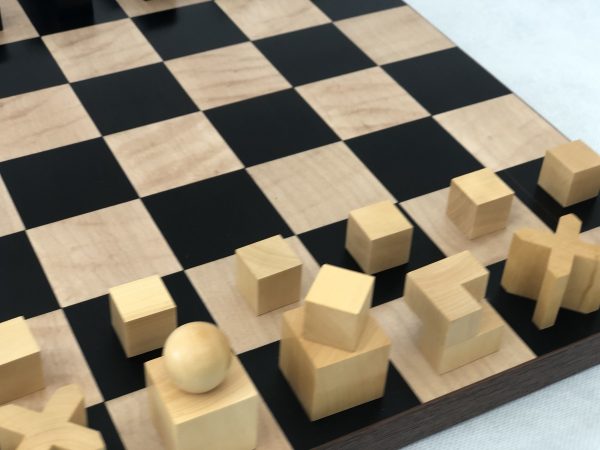 Bauhaus Ebonised Chess Set - Image 6