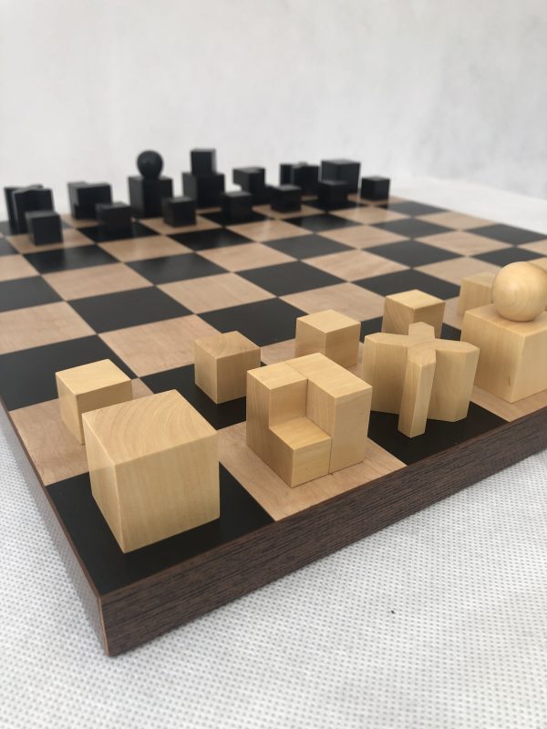 Bauhaus Ebonised Chess Set - Image 22