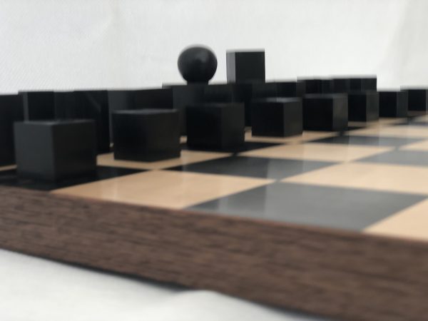 Bauhaus Ebonised Chess Set - Image 11