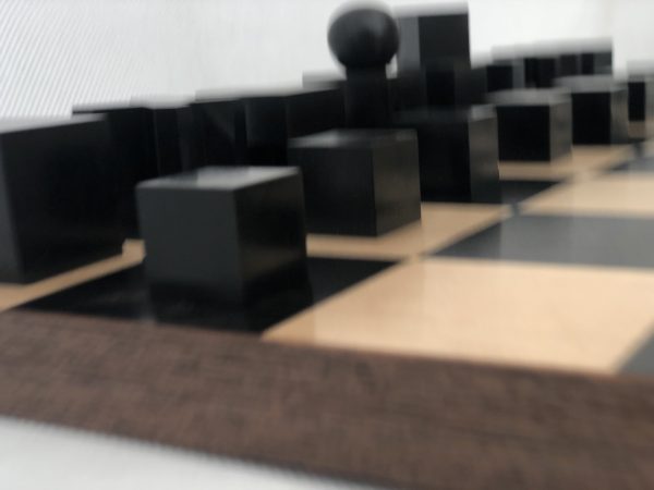 Bauhaus Ebonised Chess Set - Image 12