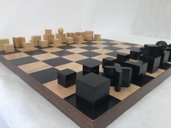 Bauhaus Ebonised Chess Set - Image 16