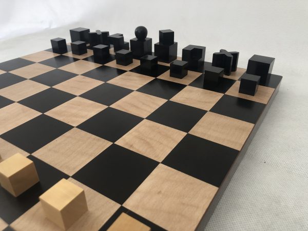 Bauhaus Ebonised Chess Set - Image 27