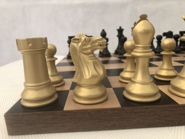 Bold Chess - Black and Gold Triple Weight Chess Set - Limited Edition - Image 2
